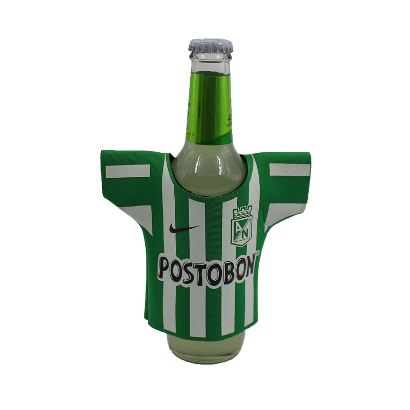 패션 화려한 티셔츠 네오프렌 모양 디자인 승화 인쇄 절연 와인 맥주 병 냉동기 koozies.